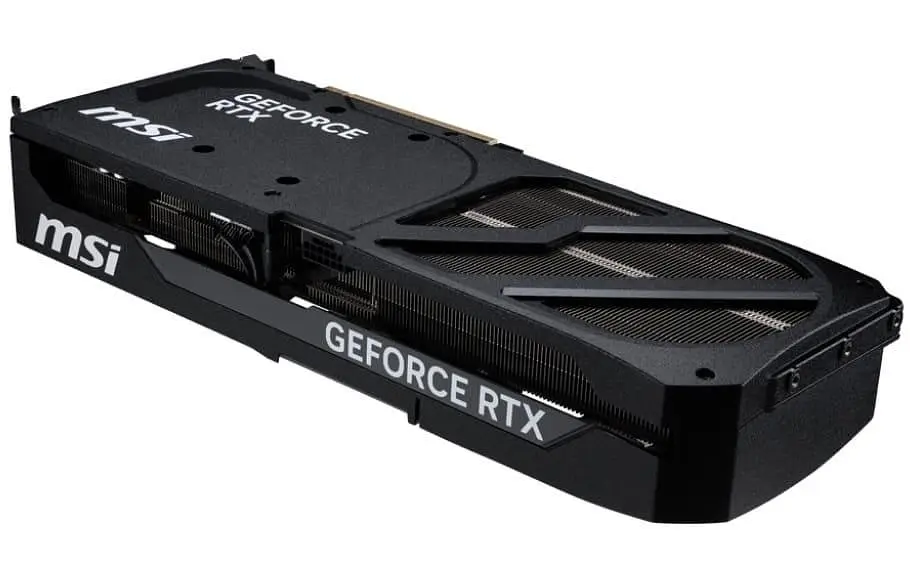 Відеокарта MSI RTX 5080 16G SHADOW 3X OC Bulk (G5080-16S3C) (RTX 5080 16G SHADOW 3X OC BULK) (GDDR7, 256 bit, PCI-E v5.0 x16) - фото 2