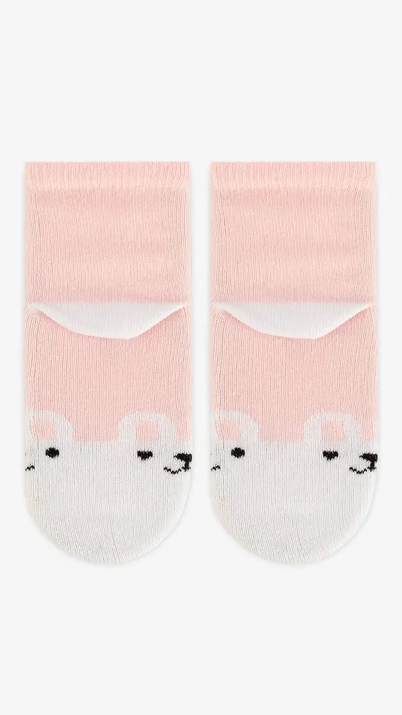 Шкарпетки для дівчинки Very Socks Зайчик 80-92 см Рожевий (2000999236501) - фото 3