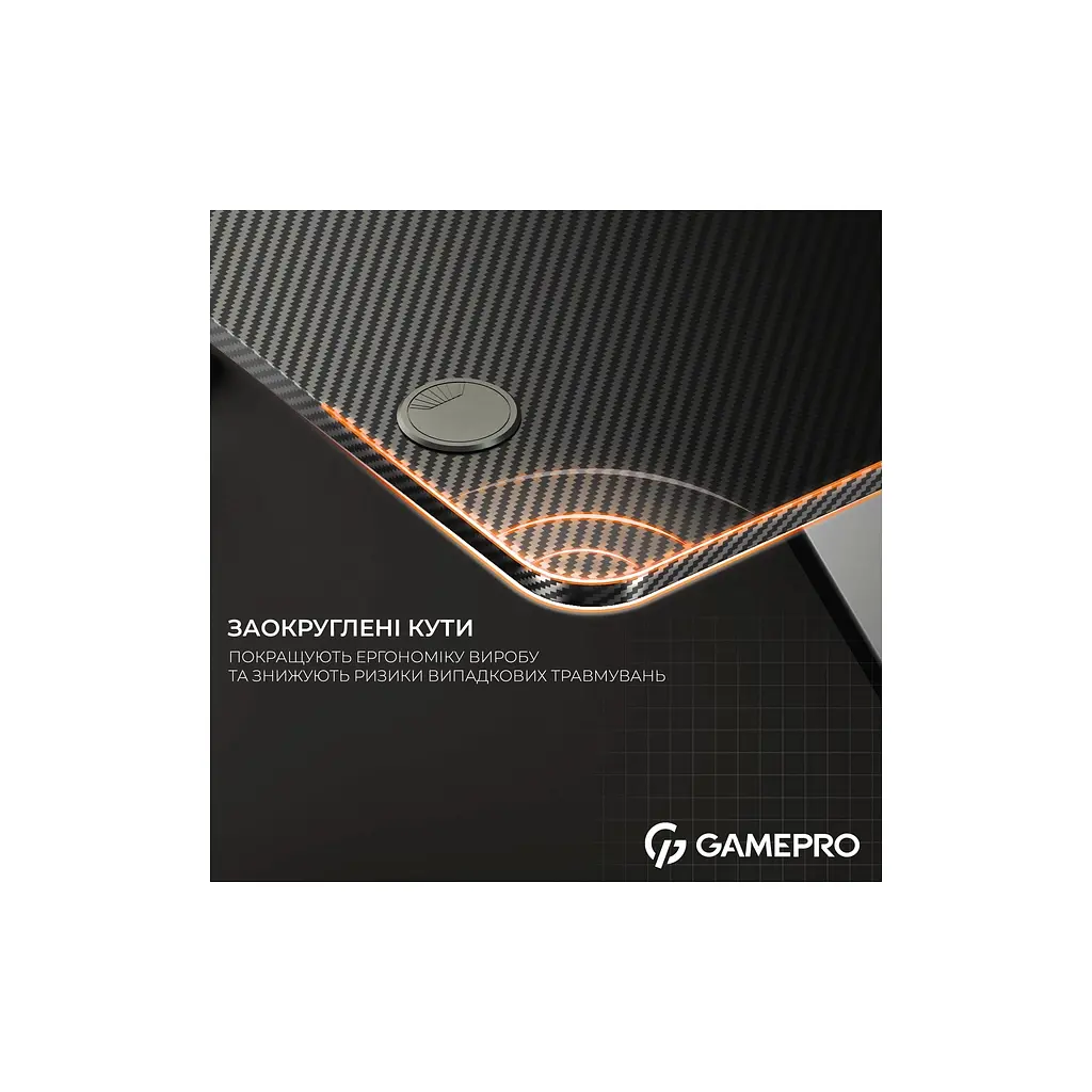 Комп'ютерний стіл GamePro GD014 Black (GD014) - фото 8