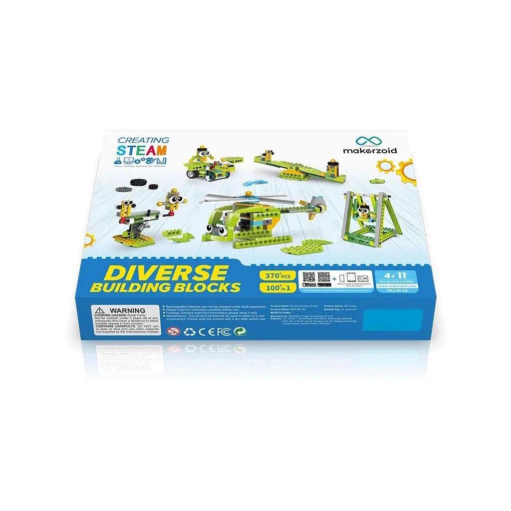 Конструктор Makerzoid Diverse Building Blocks (MKZ-BK-DB) - фото 3