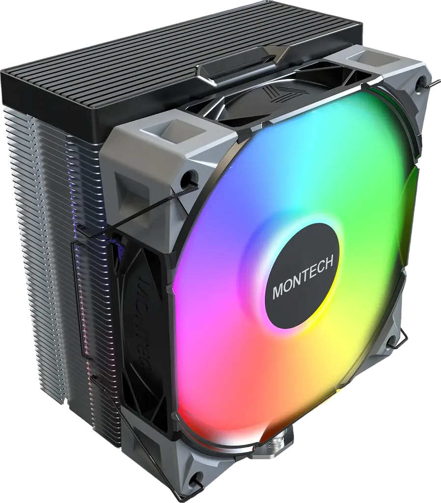 Повітряне охолодження Montech NX400 ARGB Black - фото 4