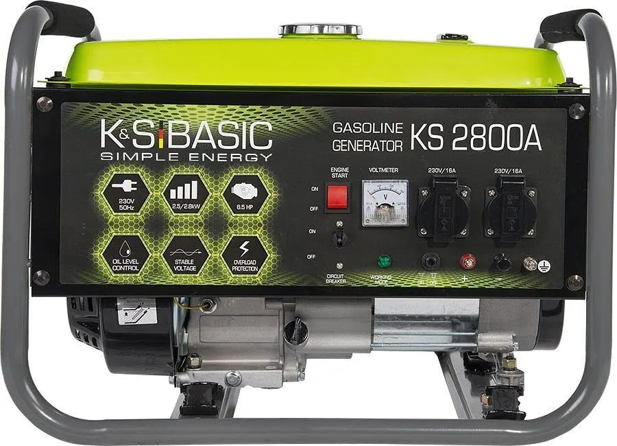 Генератор бензиновый Konner&Sohnen BASIC KSB 2800A [77660] - фото 5