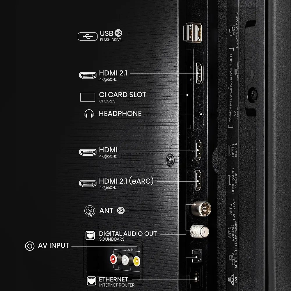 LED-телевизор Hisense 50A6Q (7134232) - фото 3