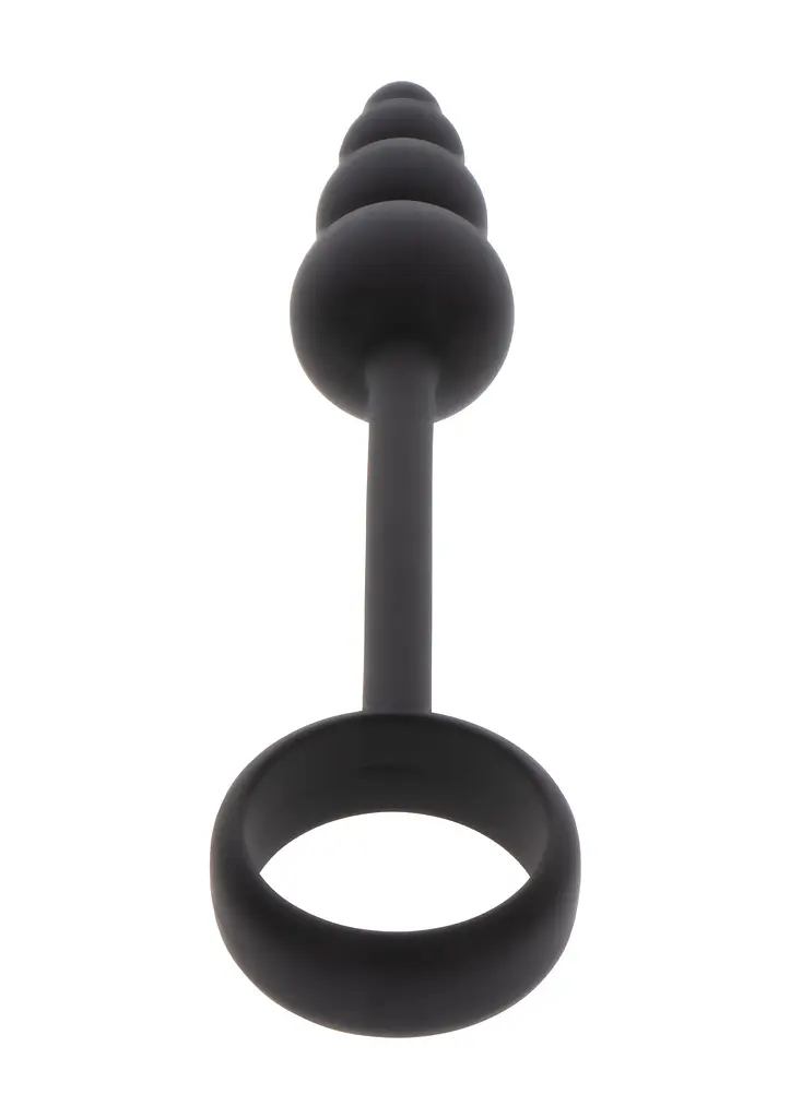 Анальна пробка ToyJoy Manpower Anal Plug Cock Ring - фото 4
