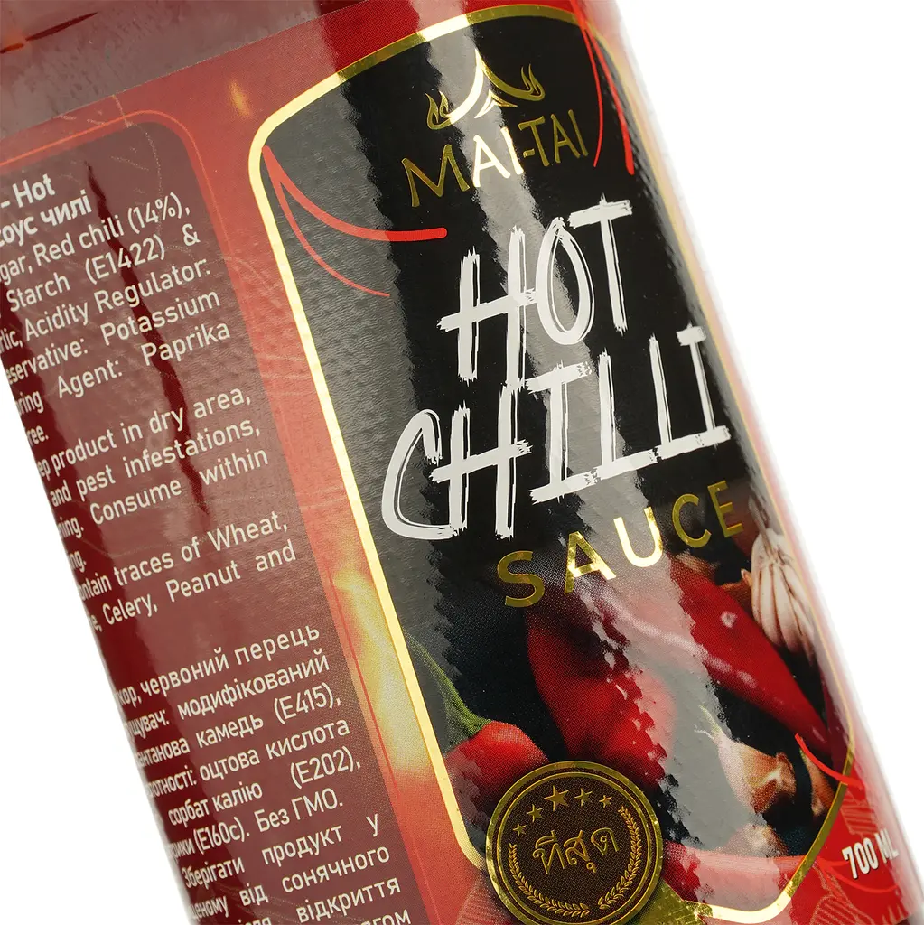 Соус Mai-Tai Sweet Chilli Sauce Hot 700 мл - фото 5