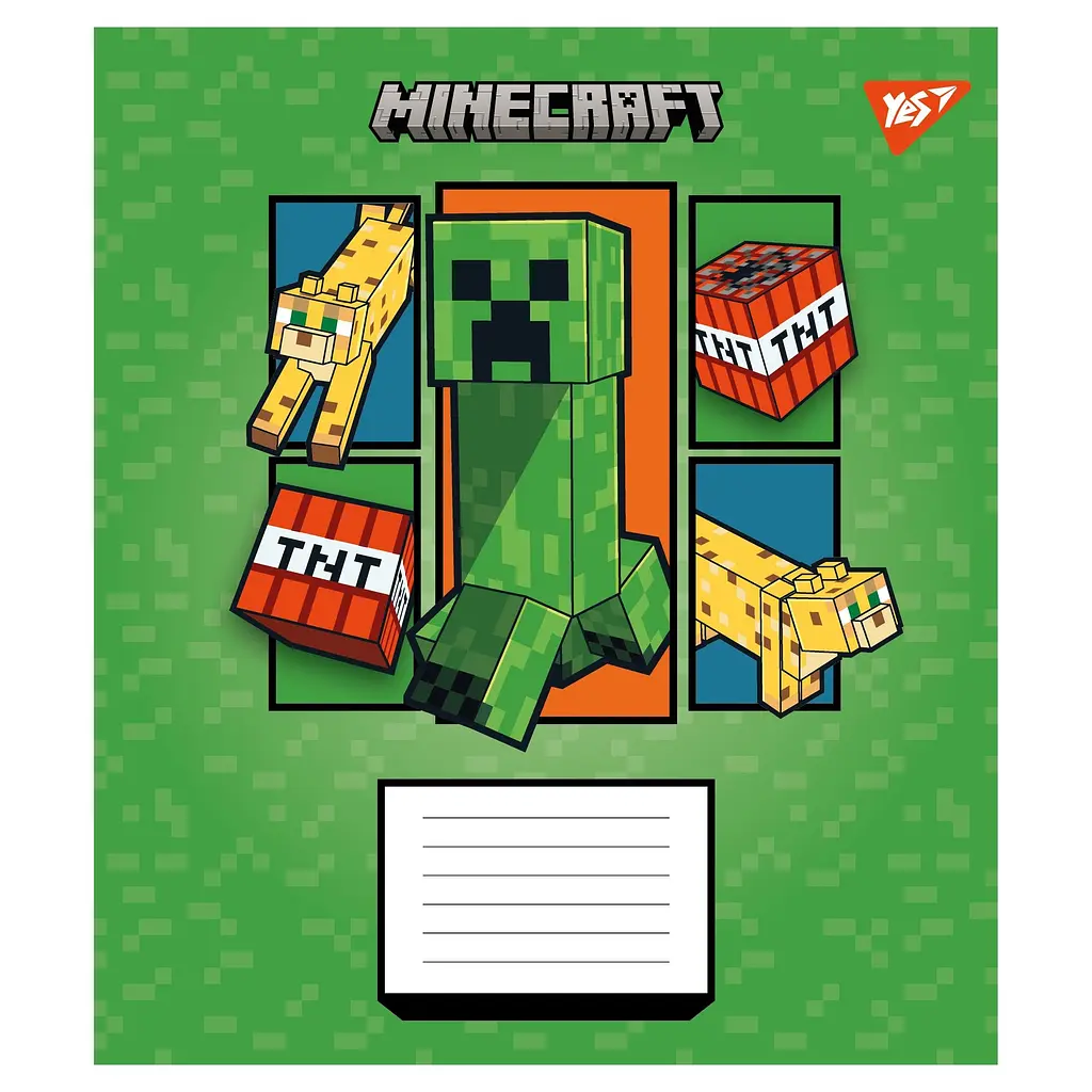 Набор тетрадей Yes Minecraft Arrows А5, 18 листов 25 шт. (767574) - фото 2