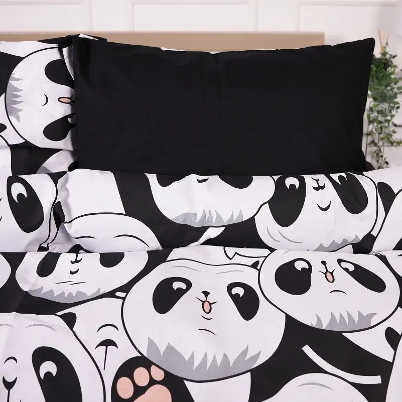 Комплект постельного белья MirSon Ranforce Elite 17-4850 Panda 220х240 см (2200009585029) - фото 2