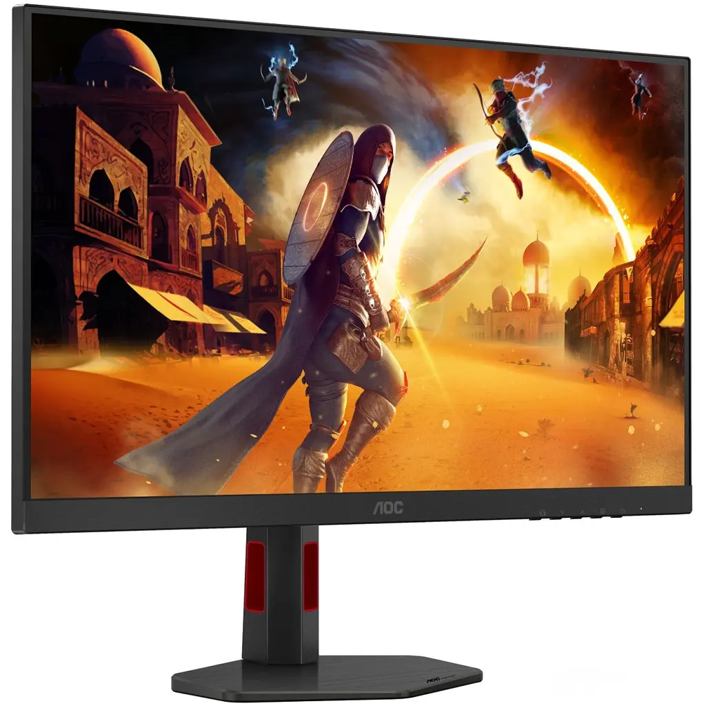 Монітор TFT 27" AOC Q27G4ZR, QHD, Fast IPS, 240Hz, 0,3ms, 2xHDMI, DP, HAS, Pivot, кол., чорно-червоний (Q27G4ZR) - фото 10