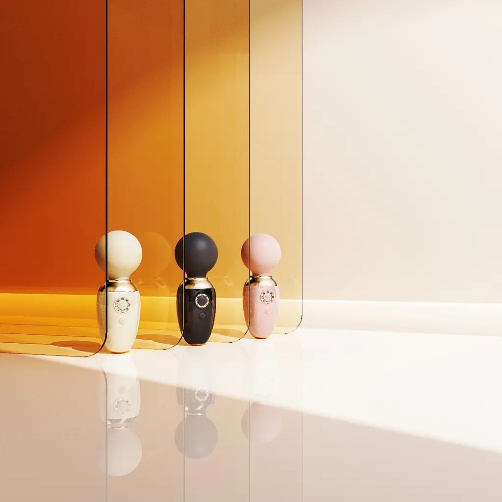 Вібратора для клітора Zalo Ava Ivory 8.9 см чорний - фото 8