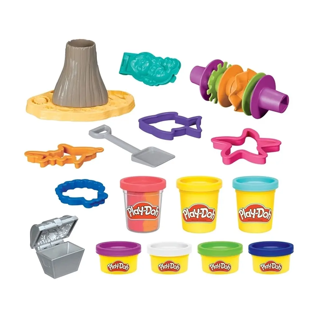 Набір для творчості Hasbro Play-Doh Вулканічна пригода зі скарбами (F8789) - фото 7