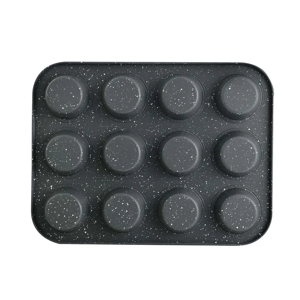 Форма для выпечки мафинов Bergner Orion на 12 мафинов (BG-37045-GY) - фото 2