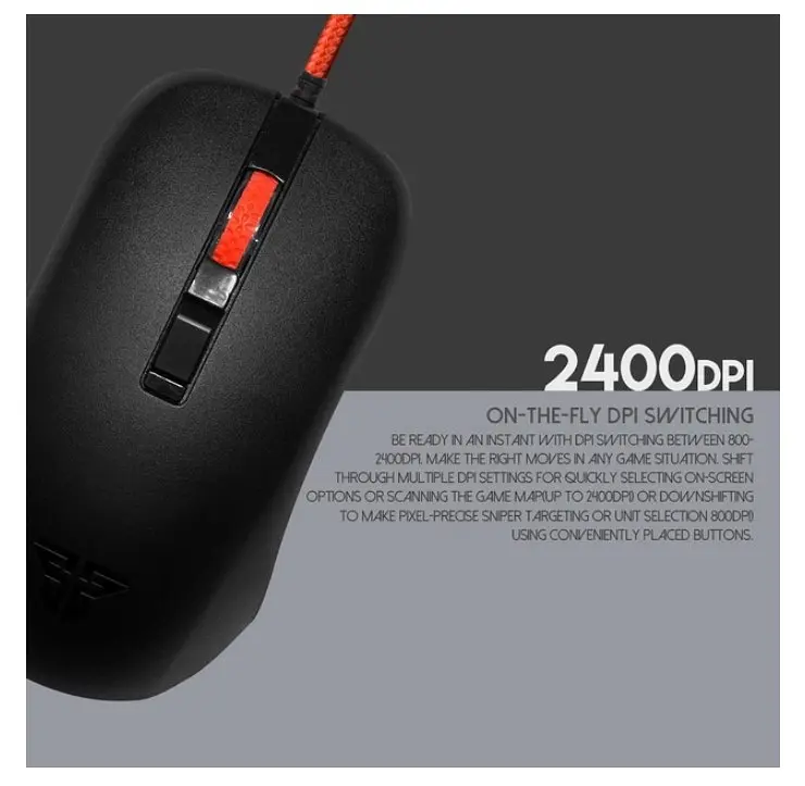 Игровая мышь Fantech G-13 RHASTAII 2400DPI, Led Lighting - фото 5