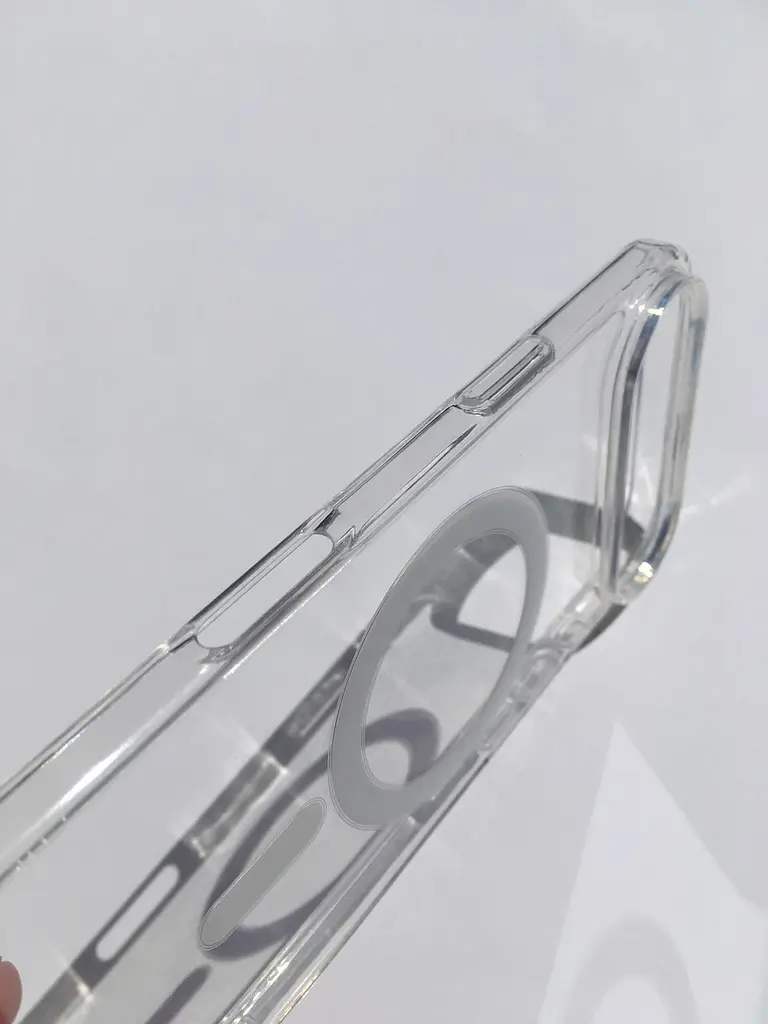 Протиударний чохол для Apple iPhone 17 AIR Clear Case Ultra Hybrid MagSafe Прозорий з магнітом - фото 5