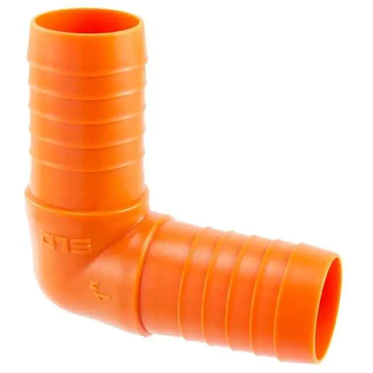 З'єднувач на шланг SLD 1" кутовий арт.118 пластик