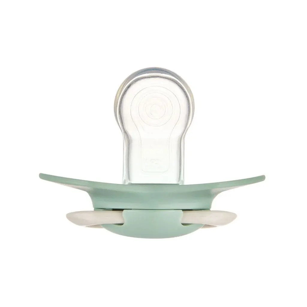 Силіконова симетрична пустушка Canpol babies Pure Color, бежевий, 6-18 міс., 2 шт. (22/645_bei) - фото 6