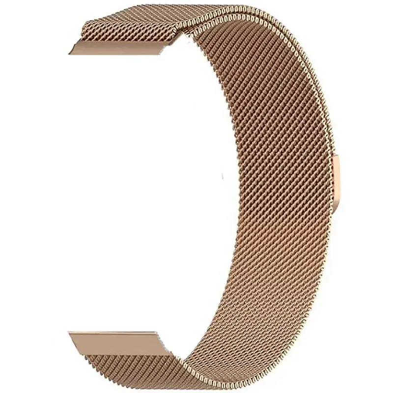 Ремінець BeCover Milanese Style для Amazfit Stratos (22mm)/Stratos 2/2S/3/Amazfit GTR 2/Amazfit GTR 47mm/Amazfit GTR Lite 47mm/Amazfit Nexo/Amazfit Pace/Amazfit GTR 3 Pro Brown (707728) - фото 3