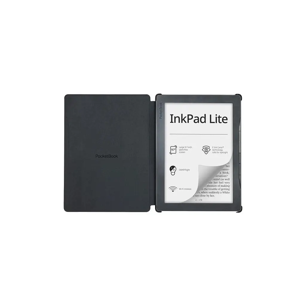 Чехол для электронной книги Pocketbook 970 InkPad Lite Shell Cover black (HN-SL-PU-970-BK-WW) - фото 4