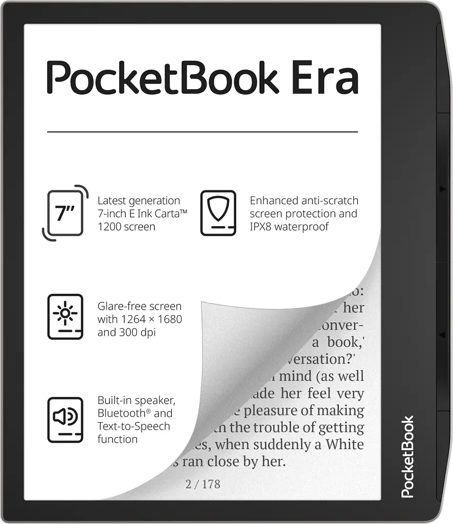 Електронна книжка PocketBook Era (PB700), 16Gb Stardust Silver (PB700-U-16-WW) - фото 7