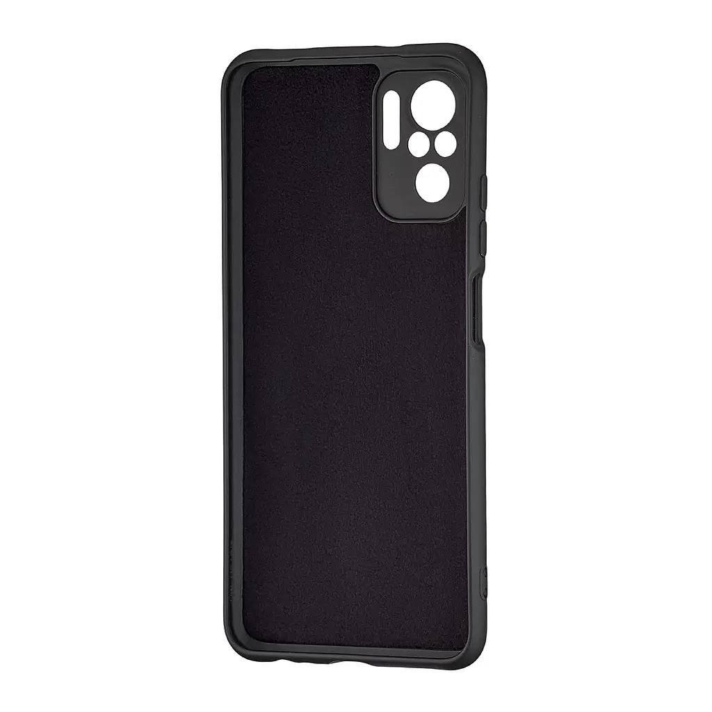 Чохол TPU Colorful Protected Camera Xiaomi Redmi Note 10 4G/Note 10 S Black - фото 2