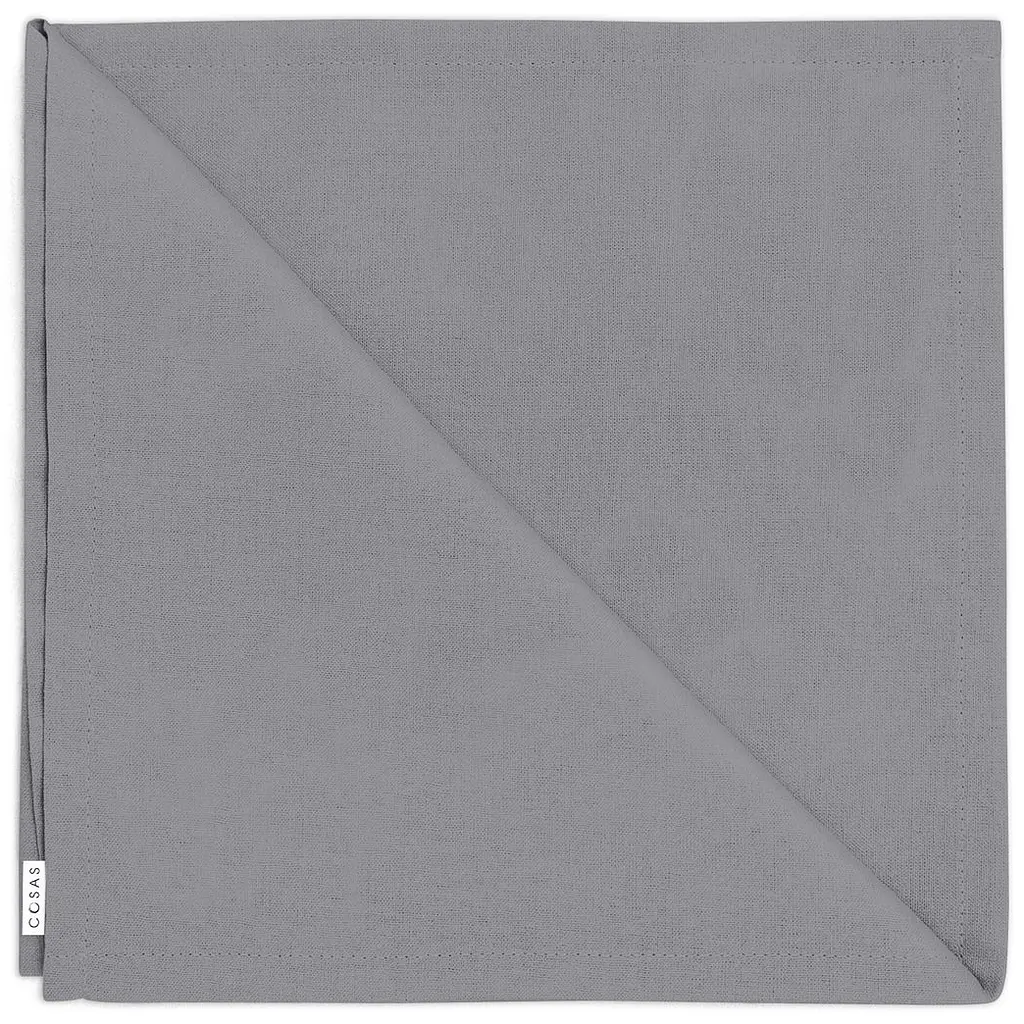 Набір скатертина з серветками Cosas Grey & Shadow 140х180 см (Set_ClGrey_35SerGraphite) - фото 4