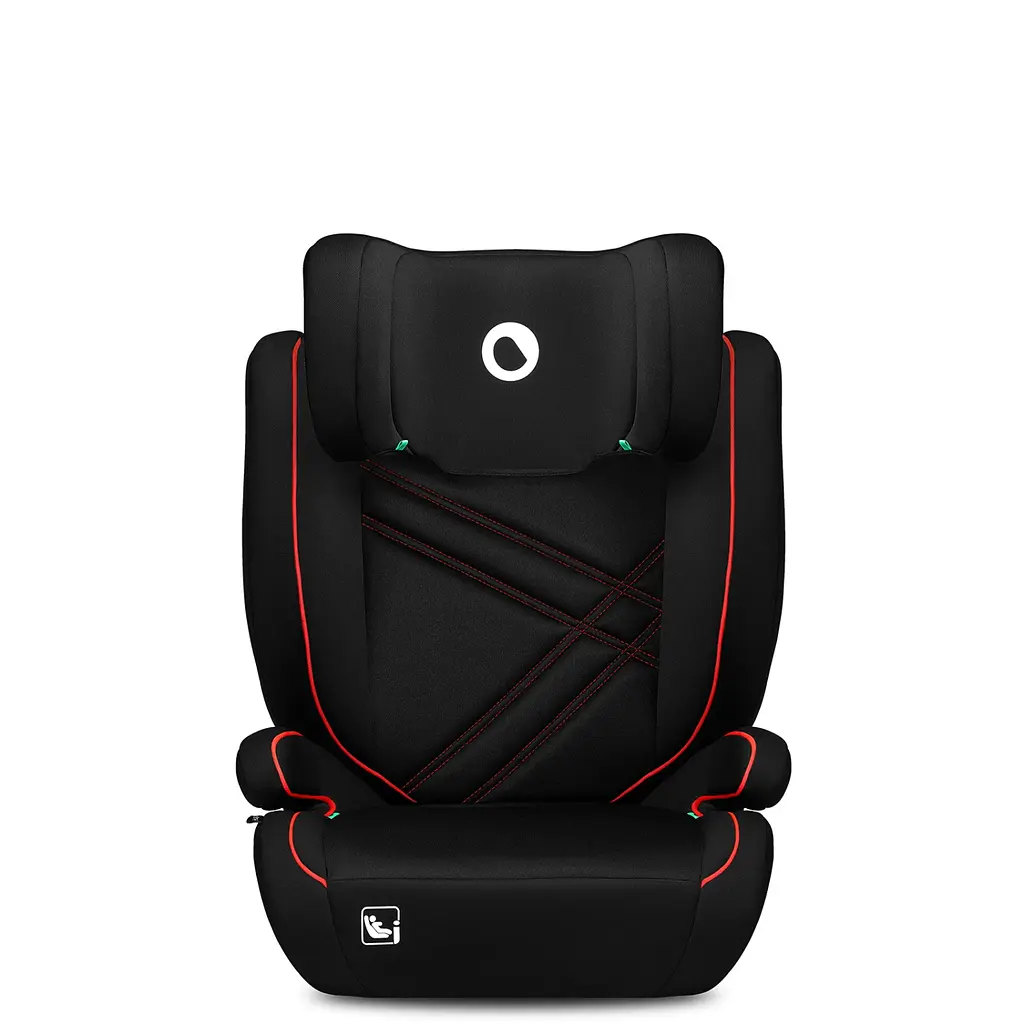 Автокресло Lionelo Hugo I-Size Sporty Black Red isofix 100-150 см (LO-HUGO I-SIZE SPORTY BLACK) - фото 3