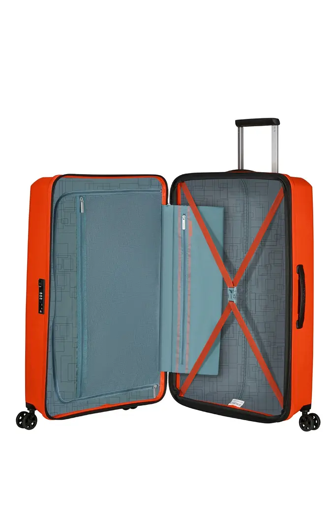 Валіза 77 См American Tourister AEROSTEP ORANGE 77x50x29(32) MD8*96003 - фото 9