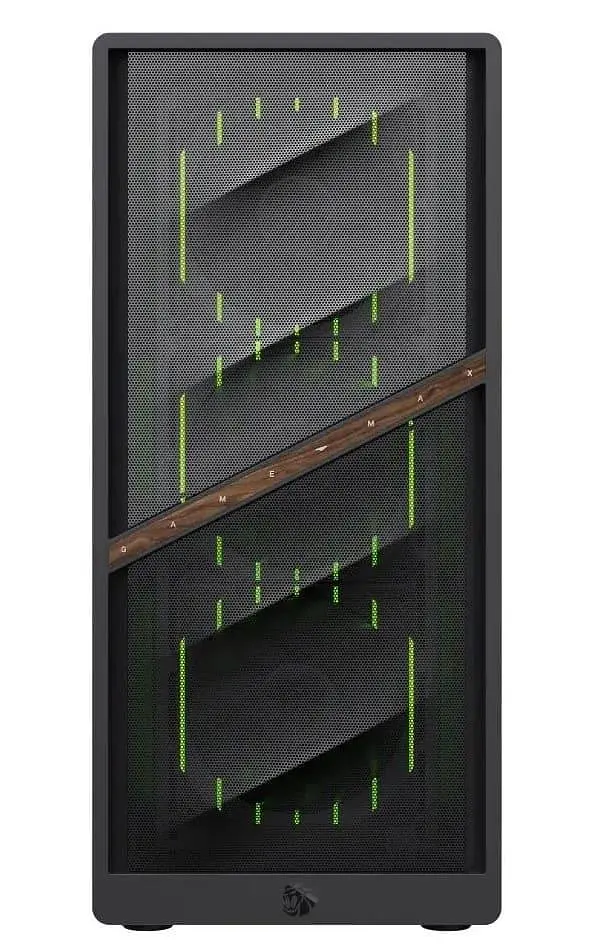 Корпус GameMax Aeris 330 M Tempered Glass без БЖ Black (AERIS 330 MB) - фото 3
