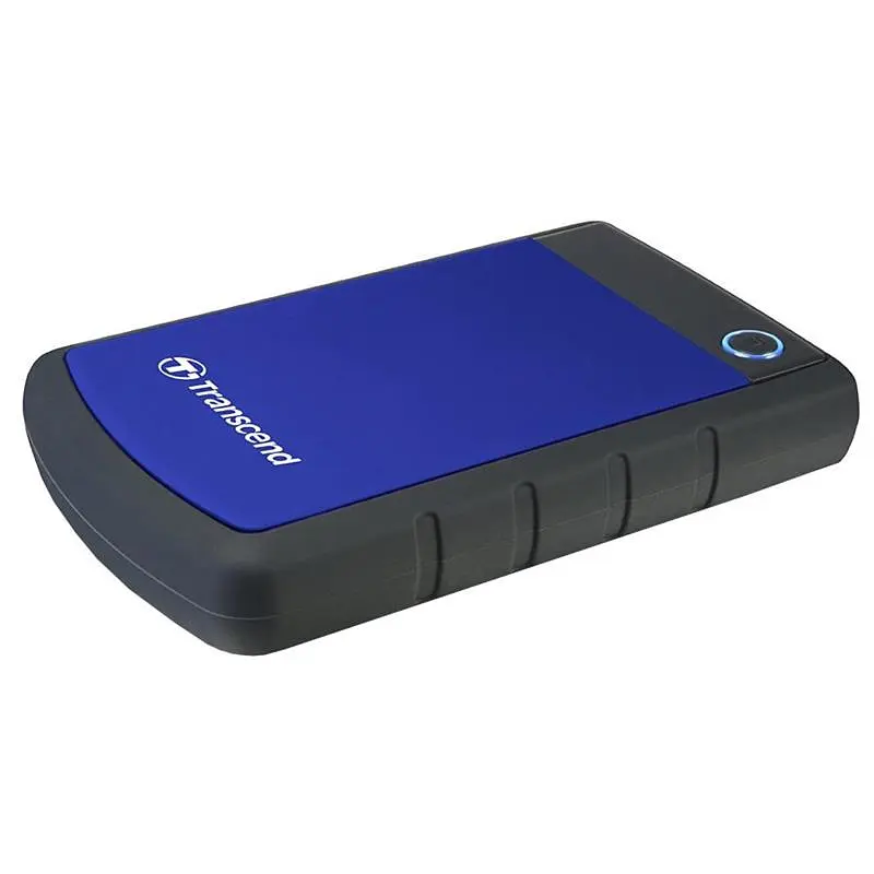 Накопичувач зовнiшнiй Transcend 2.5` USB 4.0TB StoreJet 25H3 Navy Blue (TS4TSJ25H3B) - фото 3