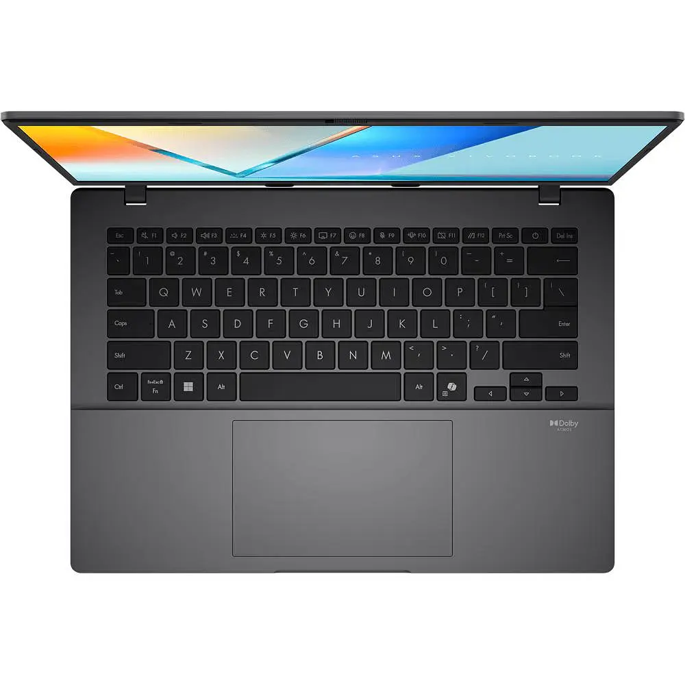 Ноутбук ASUS Vivobook S14 (S3407VA-LY008), Intel Core i7-13620H, 14 дюймів, ОЗП 16 ГБ, SSD 1 ТБ, графіка Intel UHD, без ОС, матово-сірий - фото 4