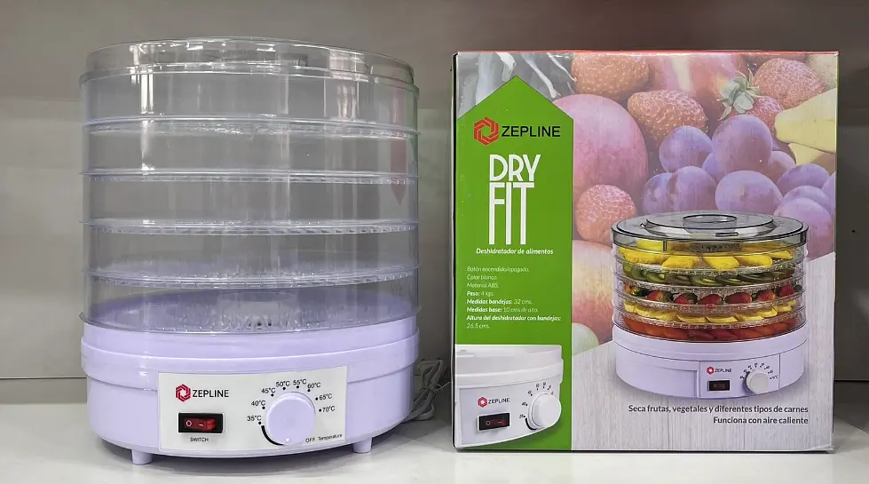 Сушильний апарат сушарка для фруктів, овочів та інших продуктів, сушарка, дегідратор Zepline ZP 029 - фото 3
