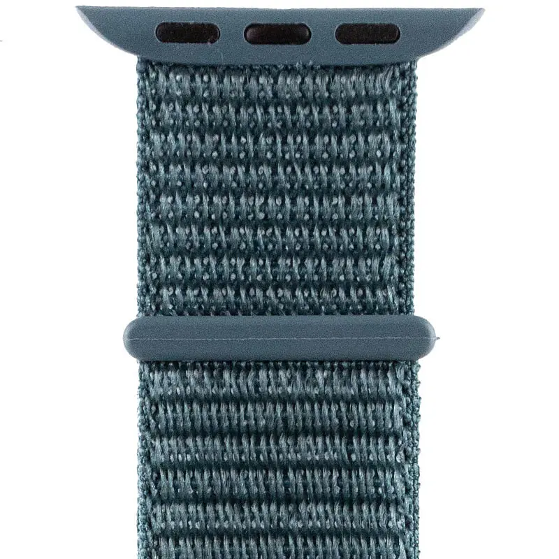 Ремінець Nylon для Apple Watch 38/40/41/42mm(ser.10) Зелений / Pine green - фото 4