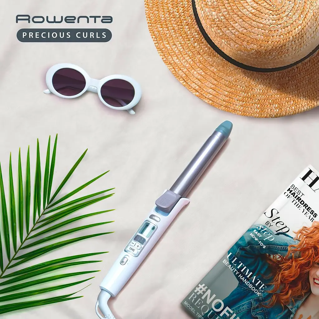 Плойка для завивки волосся Rowenta Beauty Precious Curls CF3460F0 біла - фото 6