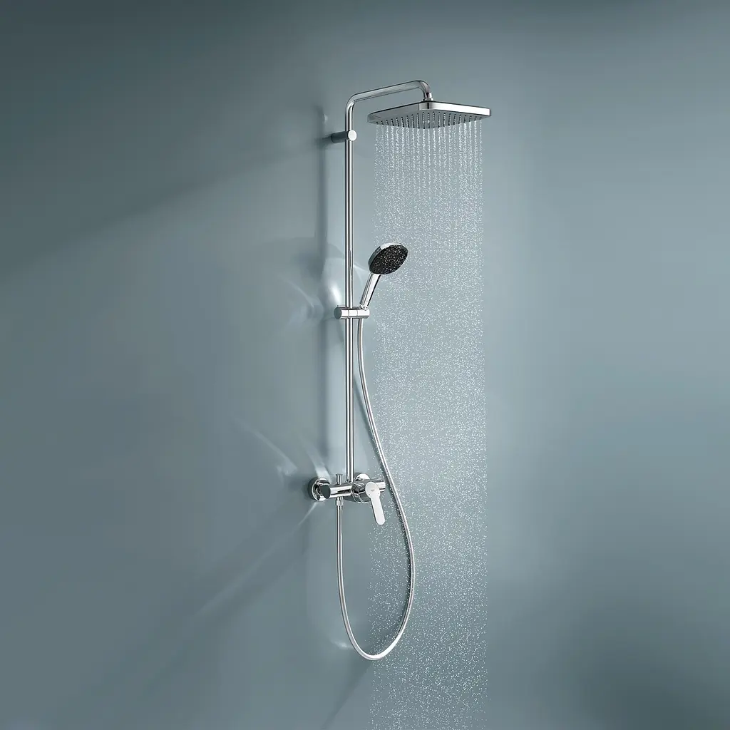 Душова система Grohe QuickFix Vitalio Comfort System 250 26985001, Хром - фото 9