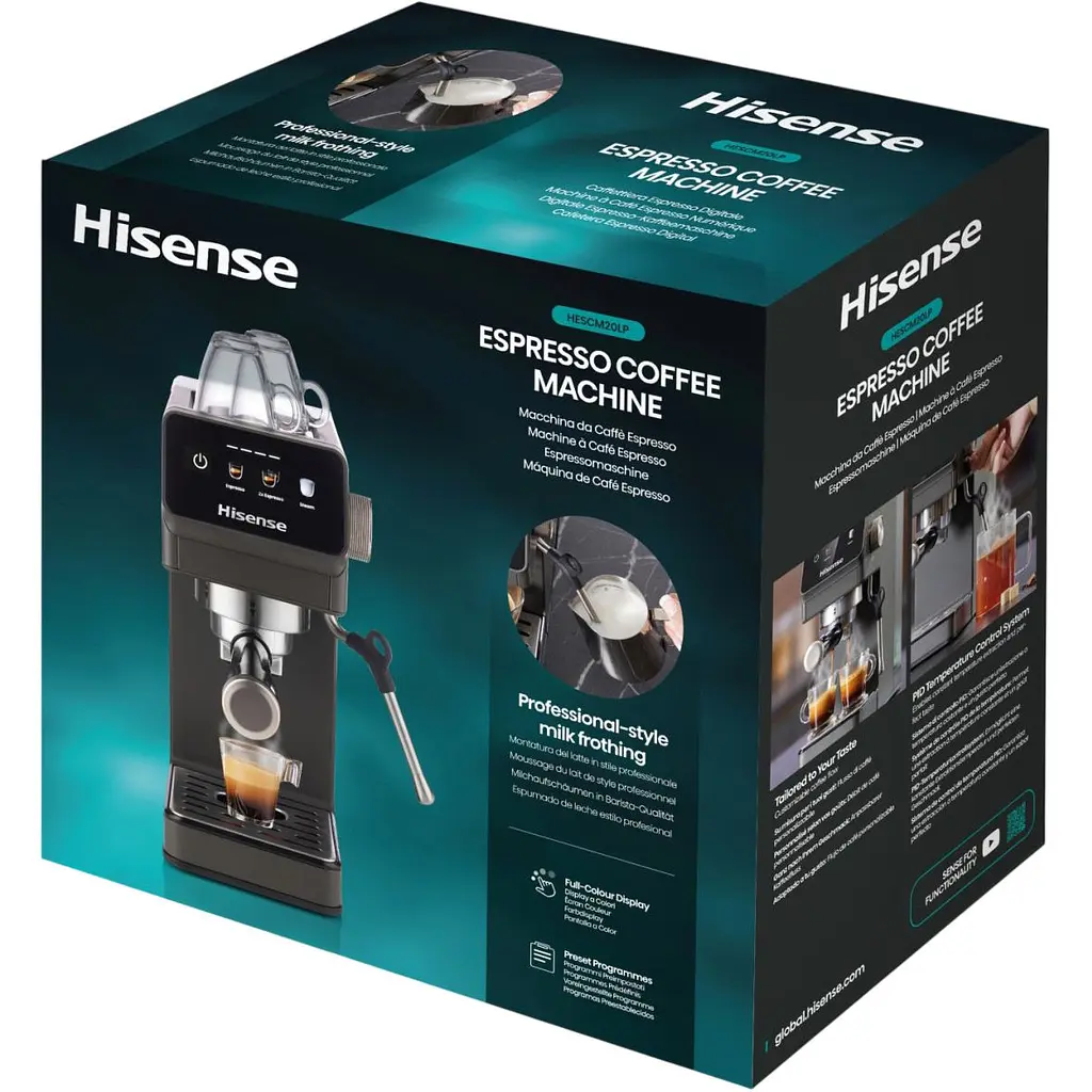 Кавоварка ріжкова Hisense HESCM20LP (747567) [168798] - фото 9