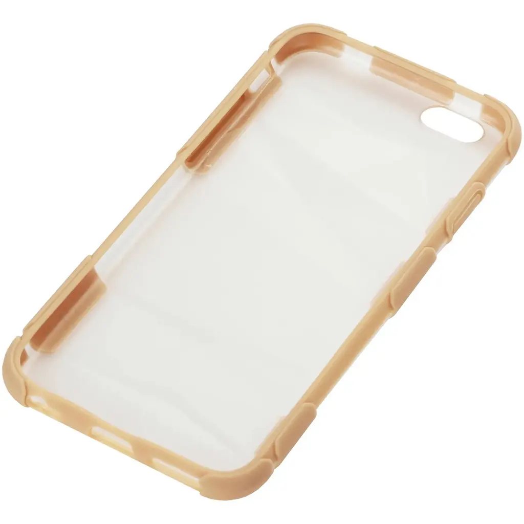 Чохол-накладка Toto TPU+PC+PU case iPhone 6/6s Gold - фото 3