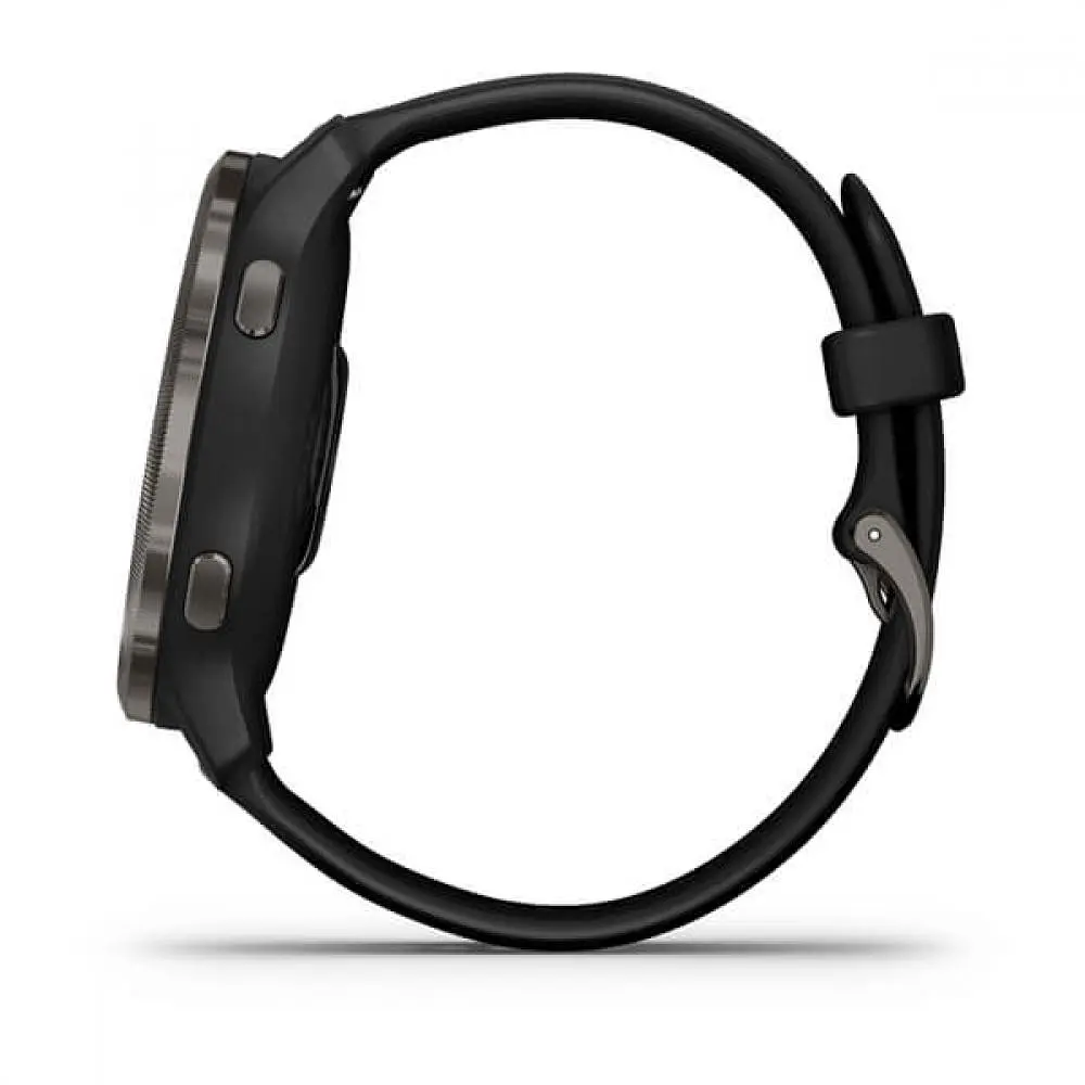Смарт-часы Garmin Venu 2 Slate Stainless Steel Bezel with Black Case and Silicone Band (010-02430-11/01) - фото 4