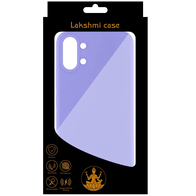 Чохол Silicone Cover Lakshmi (AAA) для Xiaomi Poco X8 Pro Max Бузковий / Dasheen - фото 3