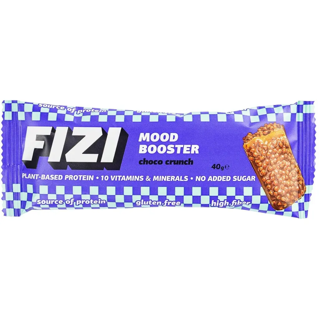 Набір шоколадних батончиків Fizi Mood Booster Choco Crunch 12 шт. - фото 3