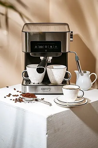 Кофеварка рожковая Camry CR 4410 капучинатор автоматическое отключение 15 бар 1000 Вт - фото 5