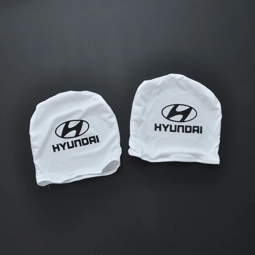 Чохол підголівників HYUNDAI білі - фото 2