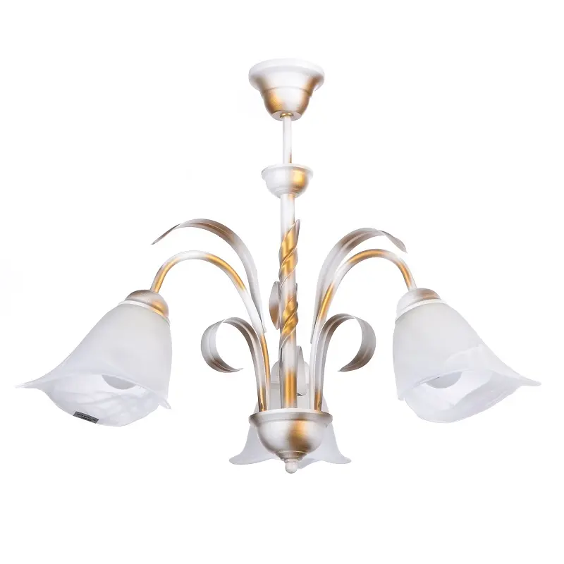 Люстра Brille флористика для кухні E27 60W WH (BKL-468S/3) - фото 4