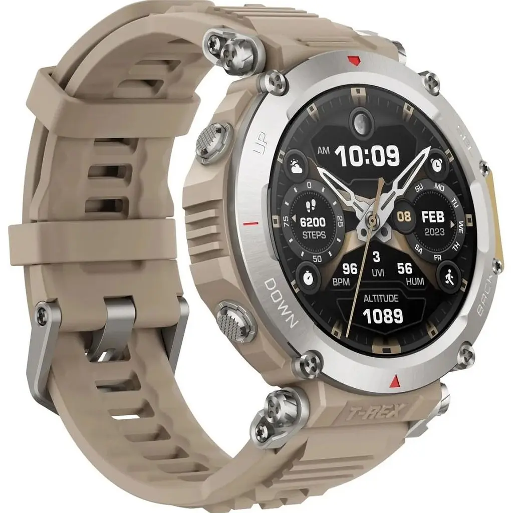 Смарт-годинник Amazfit T-Rex Ultra Sahara (W2142EU2N) [112146] - фото 2