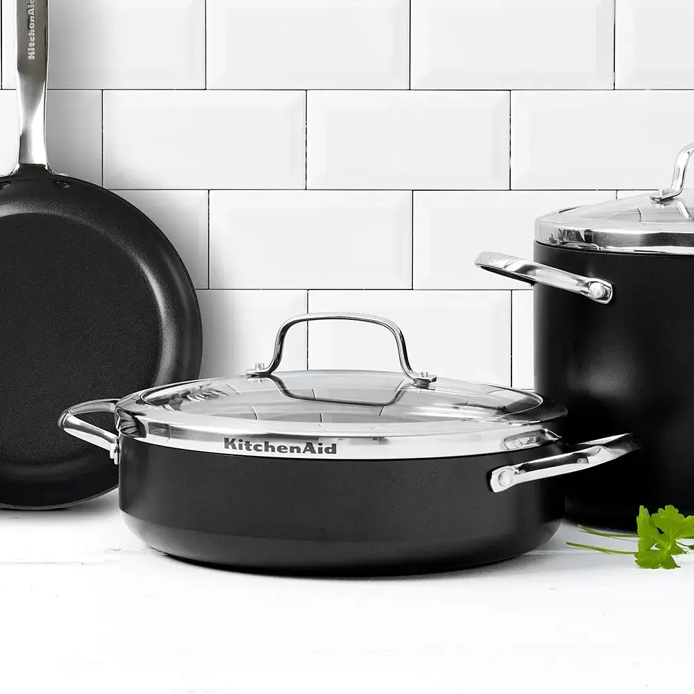 Кришка KitchenAid Aluline скляна універсальна 28 см (CC000755-001) - фото 3