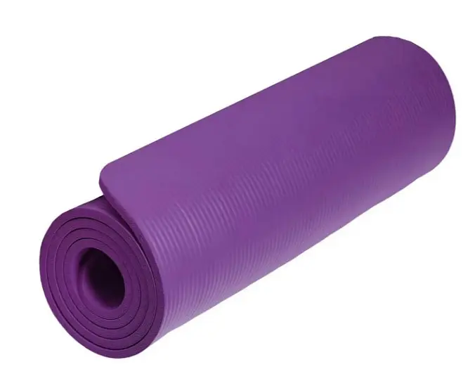 Килимок для йоги та фітнесу Power System PS-4017 NBR Fitness Yoga Mat Plus Purple (180х61х1) (PS-4017_Purple) - фото 9