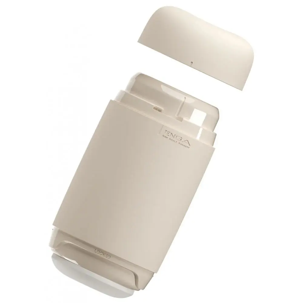 Мастурбатор Tenga Puffy Latte Brown м'який у силіконовому корпусі, 14.5х4.5 см (бежевий) - фото 2