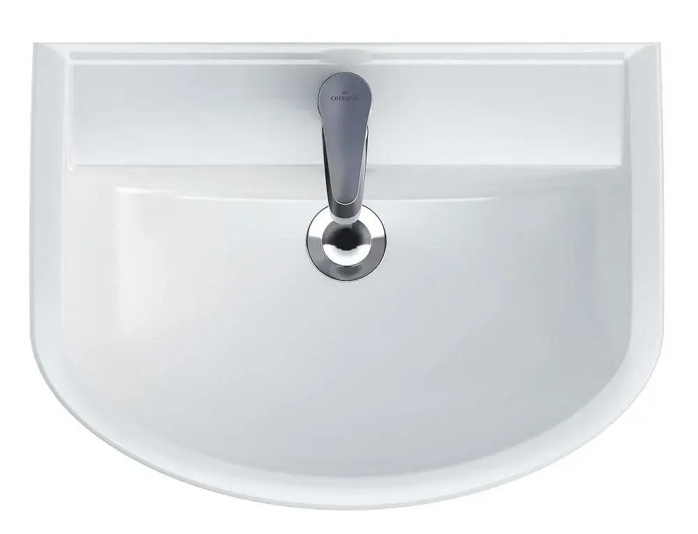 Тумба ПіК Kraft Декор Т1 + раковина Arteco 55 см Білий 30412 - фото 2