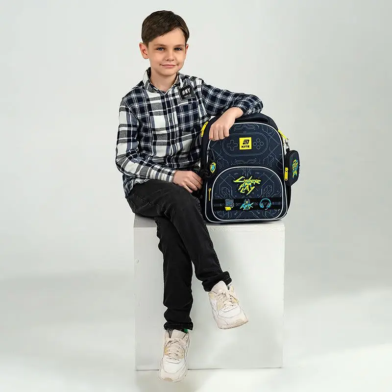Рюкзак Kite Education каркасний 556 Cyber (K25-556M-2) - фото 19
