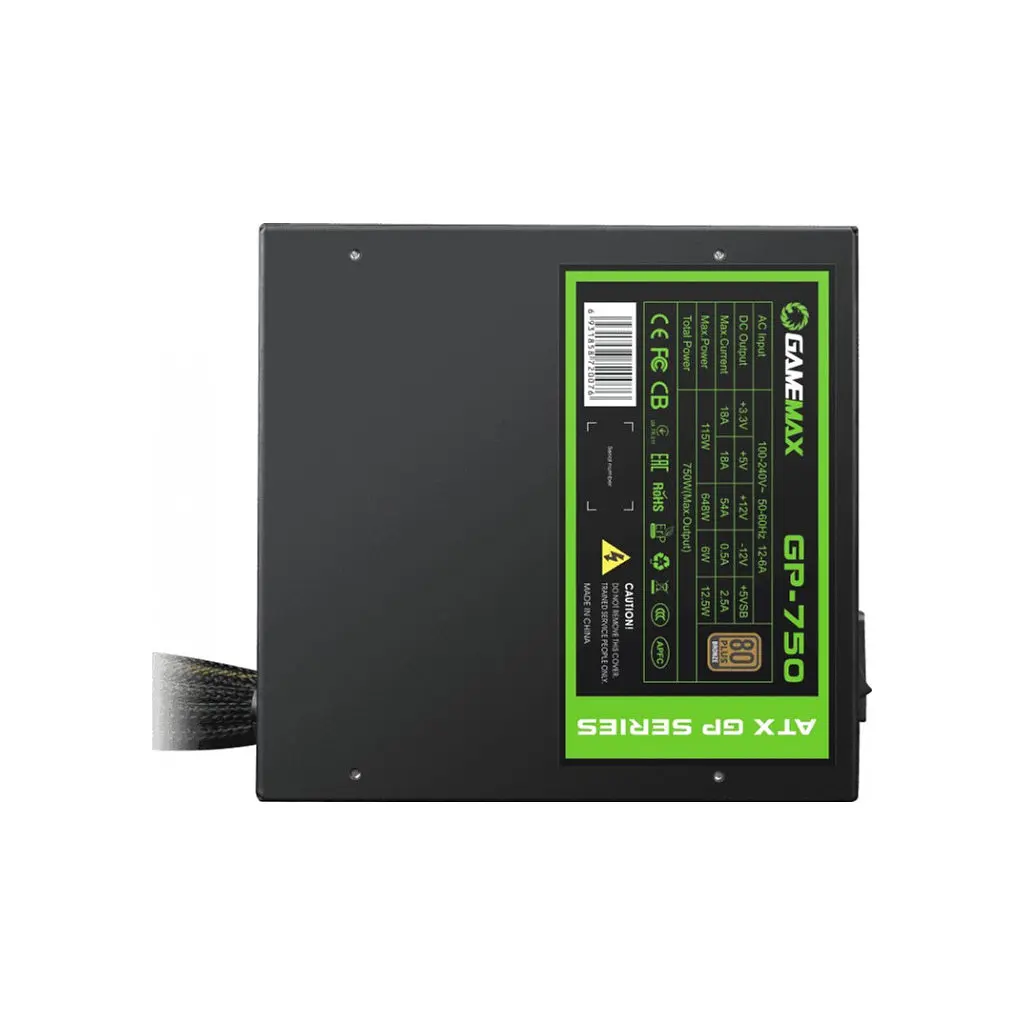Блок живлення Gamemax 750W (GP-750) - фото 7