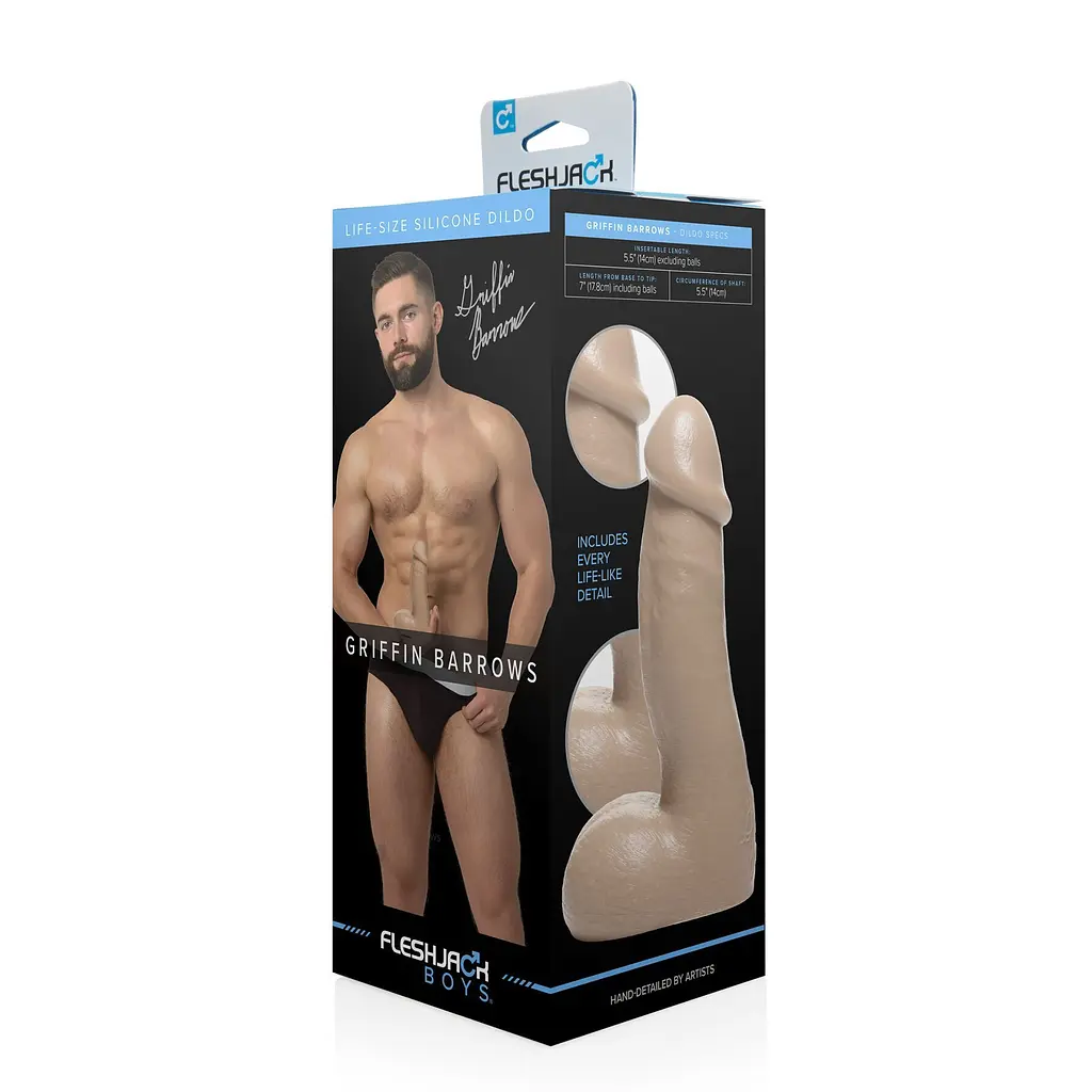 Фалоімітатор Fleshlight Fleshjack Boys: Griffin Barrows, 17.8 см