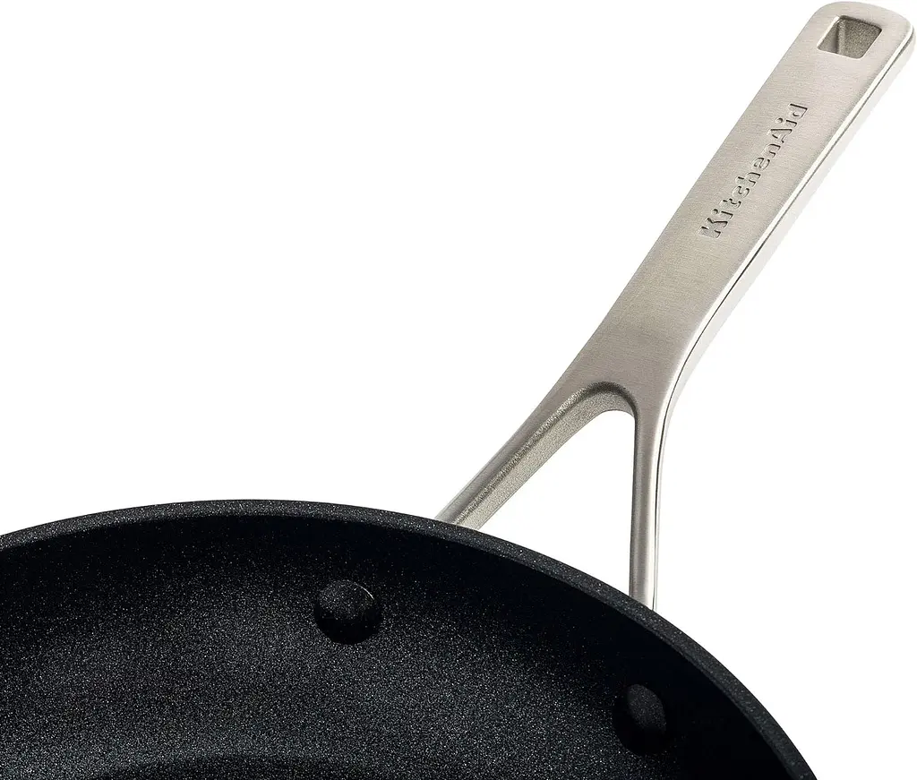 Набор сковородок KitchenAid FHA 20/24/28 см с керамическим покрытием 3 предмета (CC005699-001) - фото 2